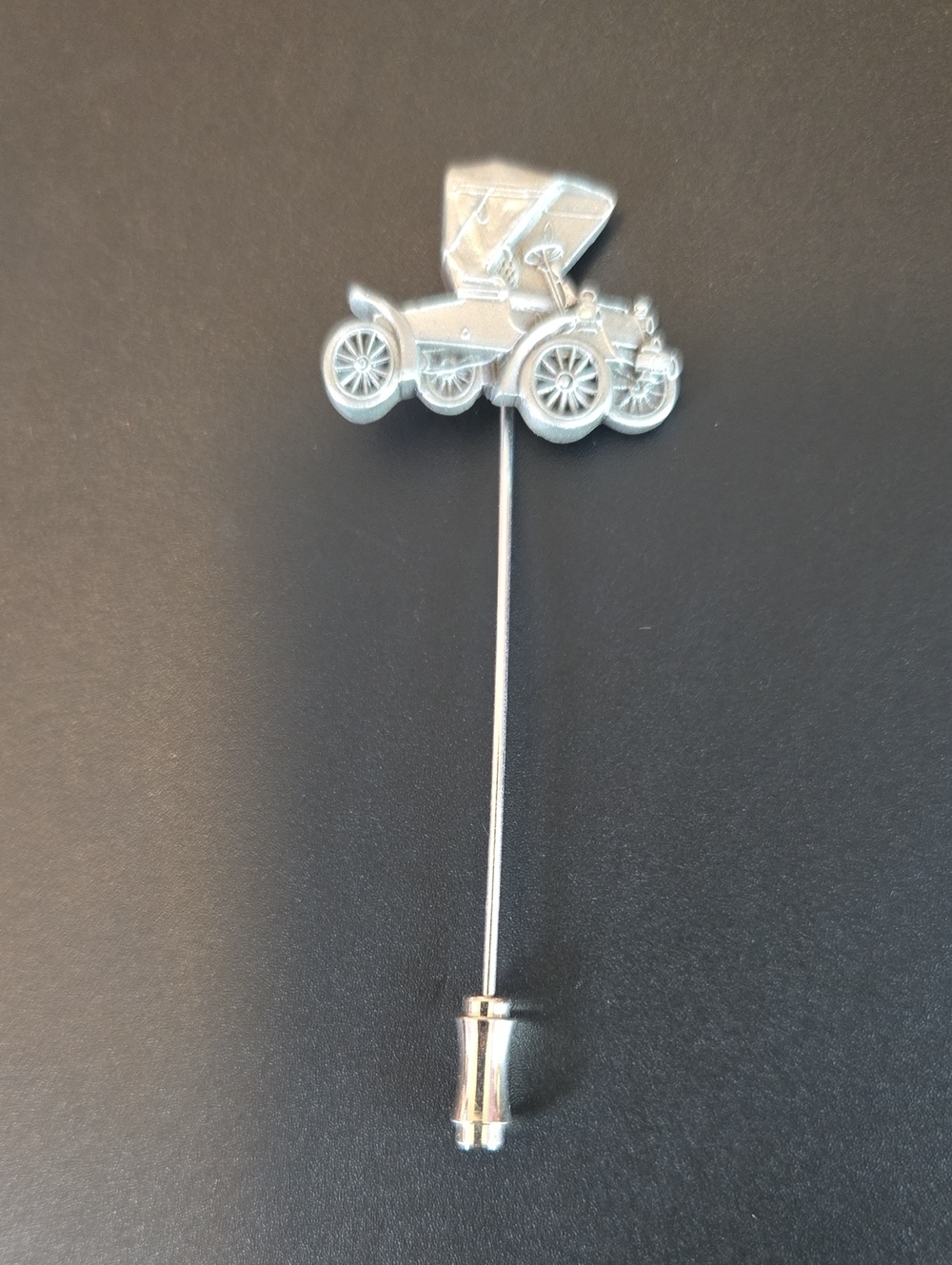 Silver Tone Car Stick Pin